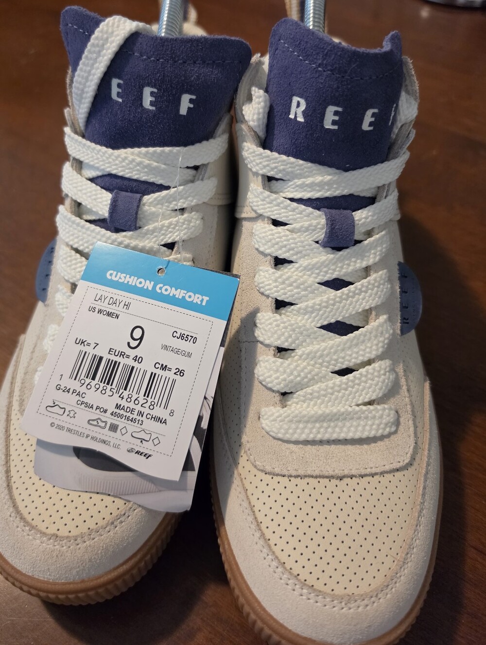 Reef Lay Day Hi Sneakers 9
